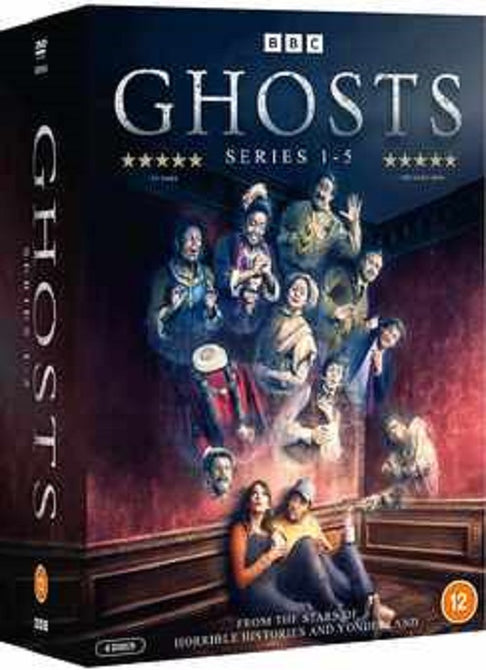 Ghosts Season 1 2 3 4 5 Complete Series Collection New DVD Box Set