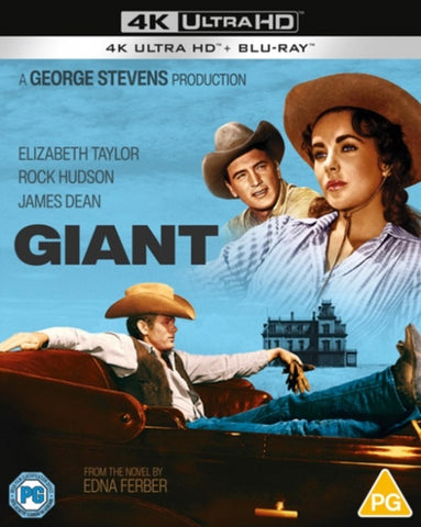 Giant (Elizabeth Taylor Rock Hudson James Dean) 4K Ultra HD Region B Blu-ray