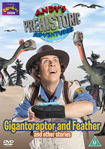 Andy's Prehistoric Adventures Gigantoraptor and Feather And Andys & Region 4 DVD