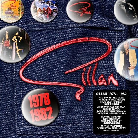 Gillan 1978-1982 1978 1982 7 Disc New CD Box Set