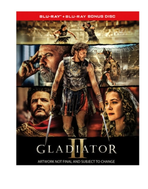 Gladiator II (Pedro Pascal Paul Mescal Joseph Quinn) 2 Two Region B Blu-ray