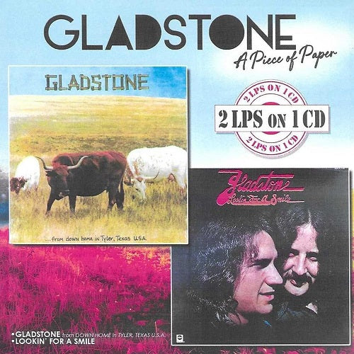 Gladstone A Piece Of Paper New CD Presale