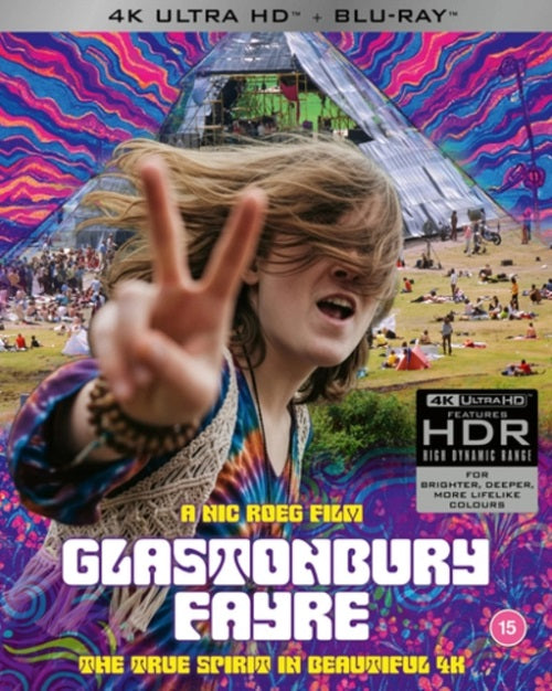 Glastonbury Fayre Limited Edition New 4K Ultra HD Region B Blu-ray Presale