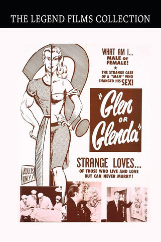 Glen Or Glenda (Bela Lugosi Lyle Talbot Timothy Farrell) New DVD