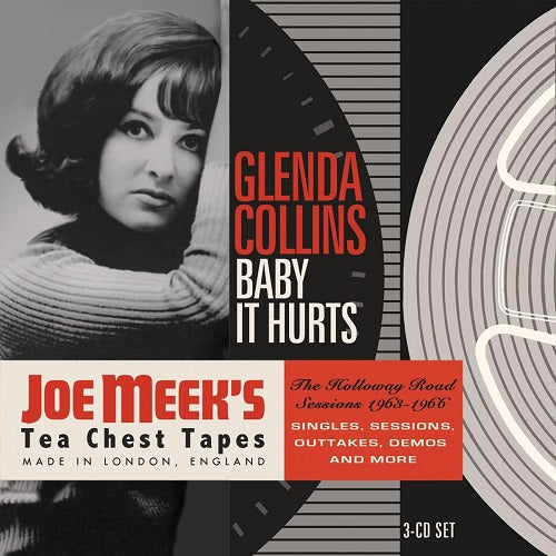 Glenda Collins Baby It Hurts The Holloway Road Sessions 3 Disc New CD