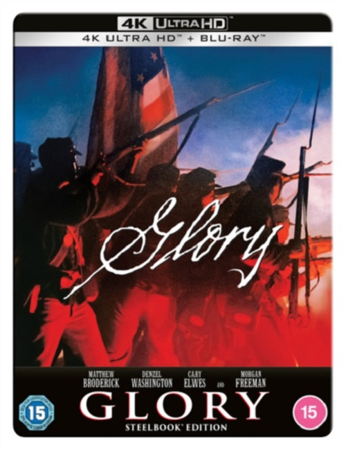 Glory (Denzel Washington) 35th Anniversary 4K Ultra HD Reg B Blu-ray + Steelbook