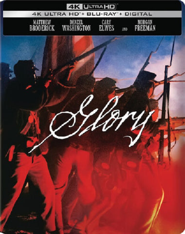 Glory Limited Anniversary Edition New 4K Ultra HD Blu-ray + Steelbook