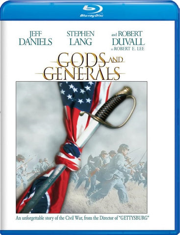 Gods and Generals (Jeff Daniels Stephen Lang Robert Duvall) & Blu-ray Presale