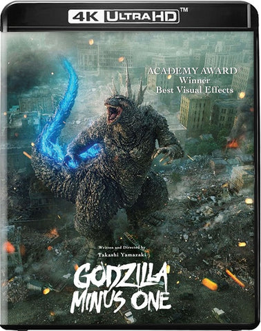 Godzilla Minus One (Kuranosuke Sasaki Yuki Yamada) New 4K Ultra HD Blu-ray
