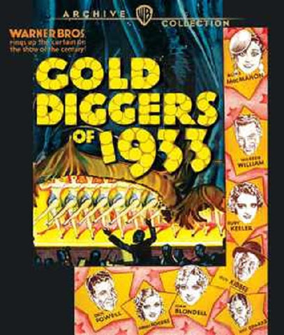 Gold Diggers Of 1933 (Warren William Joan Blondell) New Region B Blu-ray