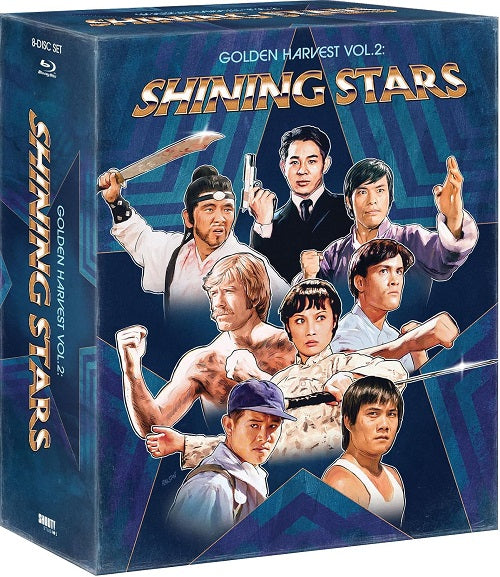 Golden Harvest Volume 2 Shining Stars Vol Two New Blu-ray Box Set