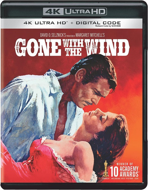 Gone With the Wind (Clark Gable) 4K Ultra HD Blu-ray + Digital Presale