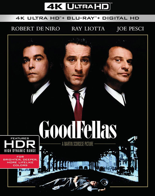 Goodfellas (Robert De Niro Joe Pesci) Region 4K Ultra HD Blu-ray