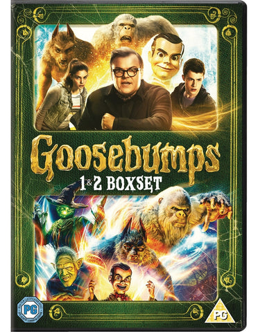 Goosebumps 1 and 2 (Jack Black ) One and  Two New Region 4 DVD