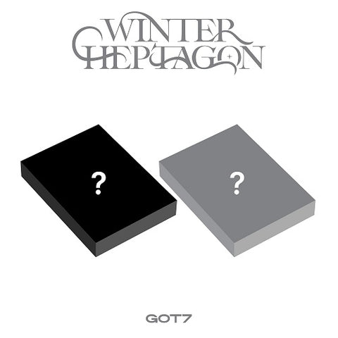 GOT7 Winter Heptagon New CD + Sticker + Photo Book + Photo + Photo Card + Poster