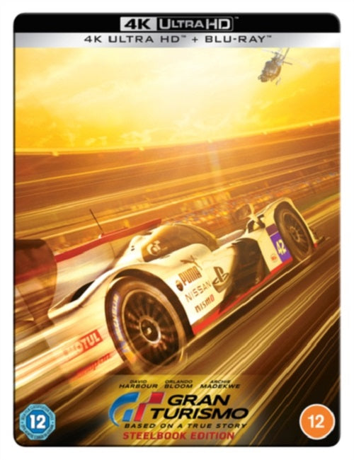 Gran Turismo (Archie Madekwe) New 4K Ultra HD Region B Blu-ray + Steel ...