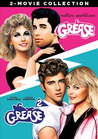 Grease 1 2 2 Movie Collection One Two (John Travolta Maxwell Caulfield) New DVD