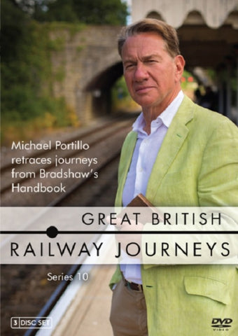 Great British Railway Journeys Season 10 Series Ten Tenth New DVD Box Set