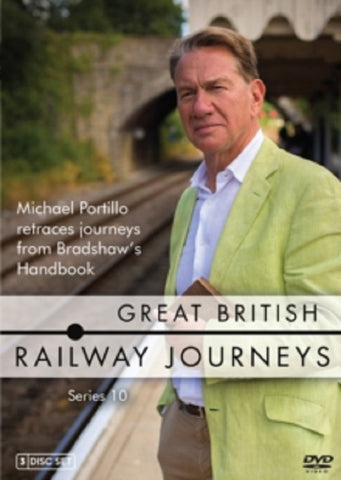 Great British Railway Journeys Season 10 Series Ten Tenth New DVD Box Set