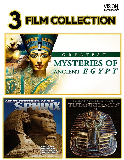 Greatest Mysteries Of Ancient Egypt + The Sphinx + Tutankhamun New DVD Presale