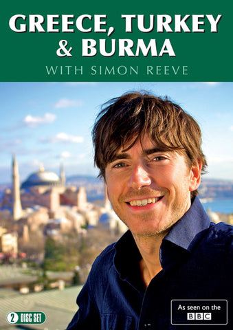 Greece Turkey & Burma With Simon Reeve And 2xDiscs BBC Series New Region 2 DVD