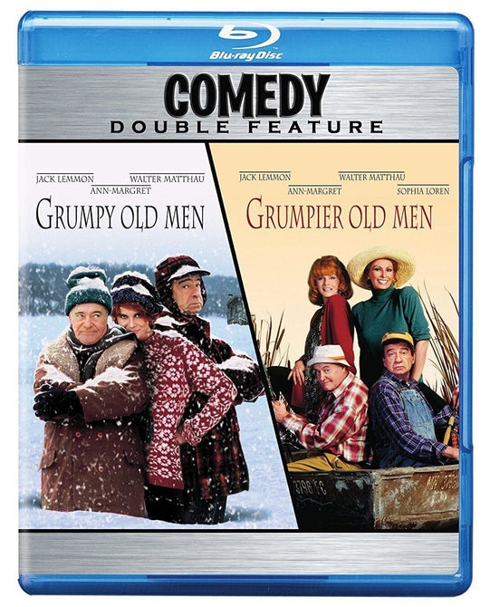 Grumpy Old Men + Grumpier Old Men (Jack Lemmon Walter Matthau) Region B Blu-ray