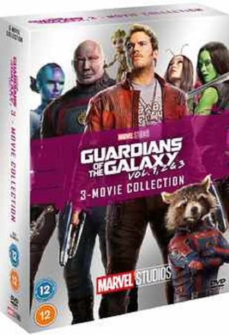 Guardians Of The Galaxy 1 2 3 Trilogy (Chris Pratt Zoe Saldana) New DVD Box Set