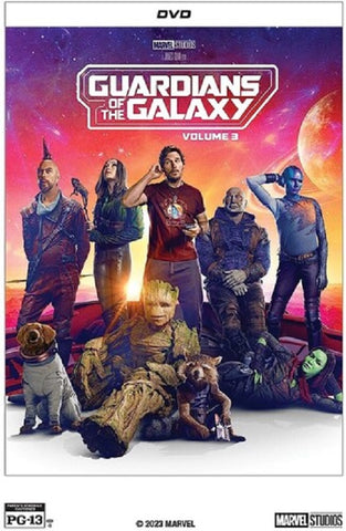 Guardians of the Galaxy Volume 3 (Chris Pratt Zoe Saldana) Vol Three New DVD