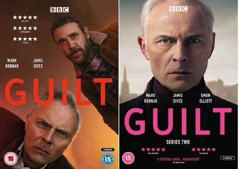 Guilt Season 1 + 2 Series One Two (Mark Bonnar Jamie Sives) New Region 4 DVD