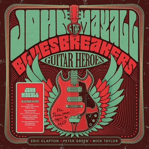 John Mayall Guitar Heroes The Decca Years 1965 1967 4 Disc CD Box Set Presale