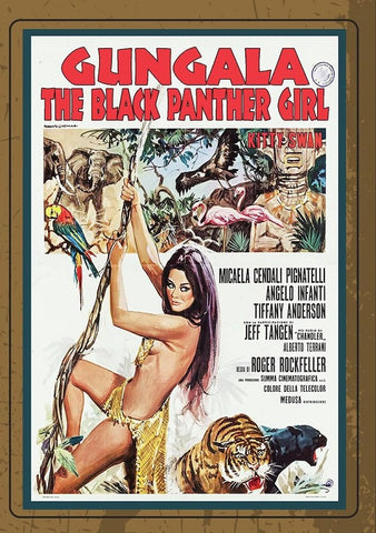 Gungala The Black Panther Girl (Angelo Infanti) New DVD