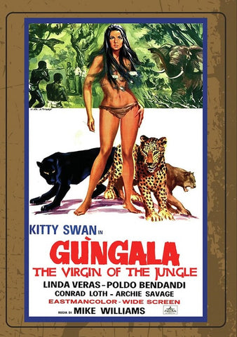 Gungala The Virgin of the Jungle (Archie Savage Linda Veras Kitty Swan) DVD