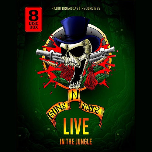 Guns N Roses LIVE IN THE JUNGLE RADIO BROADCAST 8 Disc New CD Presale
