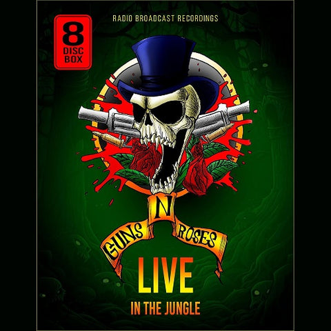 Guns N Roses LIVE IN THE JUNGLE RADIO BROADCAST 8 Disc New CD Presale