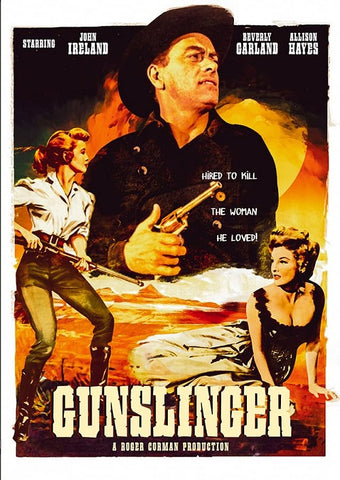 Gunslinger (John Ireland Beverly Garland Allison Hayes Martin Kingsley) DVD