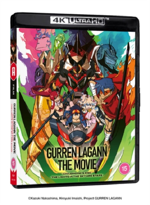 Gurren Lagann the Movie Collection New 4K Ultra HD Region B Blu-ray Presale