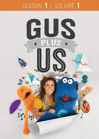 Gus Plus Us Season 1 Series One First Volume 1 Vol One New DVD