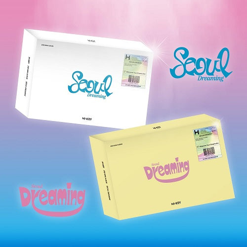 H1 Key Seoul Dreaming Random Cover CD + Sticker + Photo Book + Poster + Photos