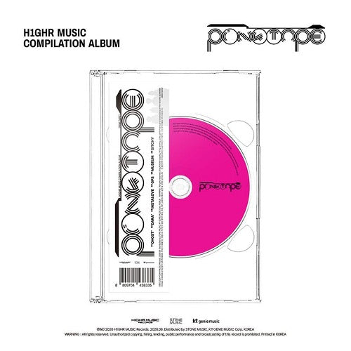 H1GHR MUSIC Pink Tape Jewel Case New CD Presale