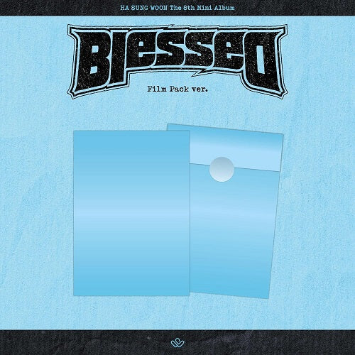 HA SUNG WOON Blessed Film Pack Version New CD + Sticker + Photo + Photo Card