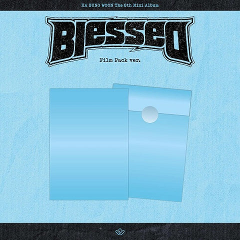 HA SUNG WOON Blessed Film Pack Version New CD + Sticker + Photo + Photo Card