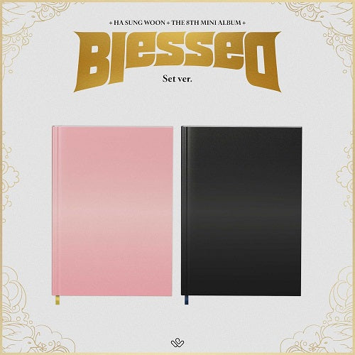 HA SUNG WOON Blessed Photobook Version New CD + Sticker + Photo Book + Photo