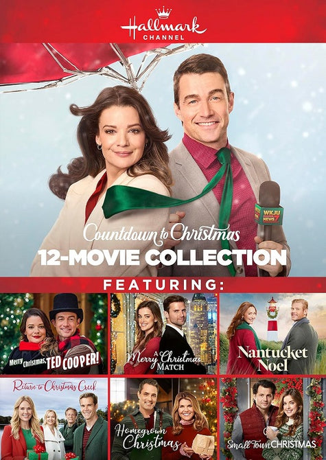 Hallmark Channel 12 Movie Collection Merry Christmas Ted Cooper DVD Presale