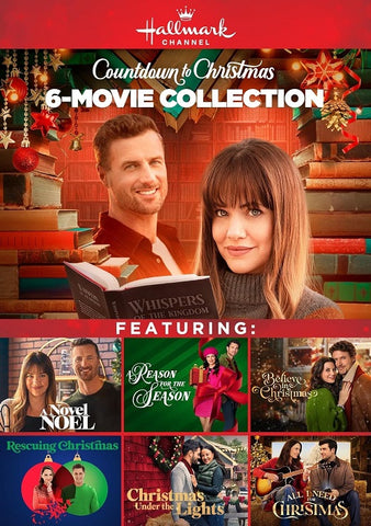 Countdown to Christmas 6 Movie Collection New DVD Hallmark Novel Noel