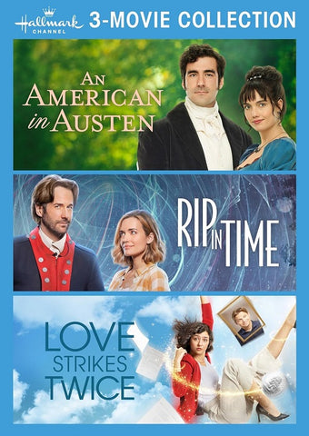 Hallmark Channel An American in Austen + Rip in Time + Love Strikes Twice DVD