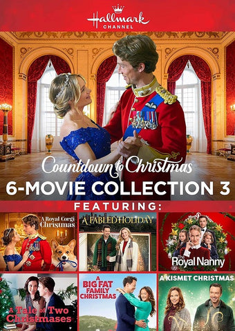 Hallmark Countdown to Christmas 6 Movie Collection 3 New DVD IN STOCK NOW