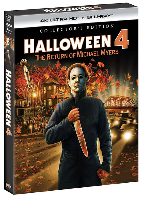 Halloween 4 The Return of Michael Myers Collector's Edition 4K Ultra HD Blu-ray