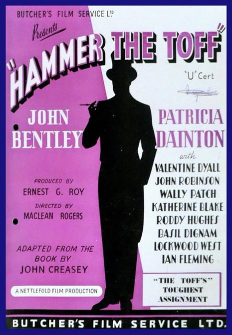 Hammer the Toff (John Bentley John Robinson) New DVD Presale