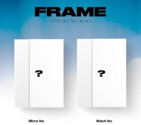HAN SEUNG WOO Frame Random Cover CD + Sticker + Photo Book + Postcard + Photos