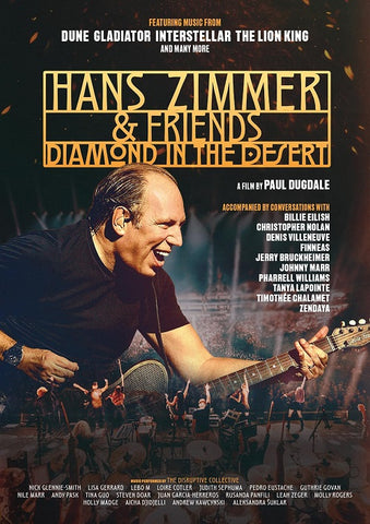 Hans Zimmer And Friends Diamond In The Desert & New DVD Presale
